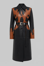 Tiffany Hsu Flames Print Coat
