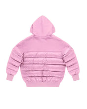 Timothee Chalamet Telfar Pink Puffer Jacket