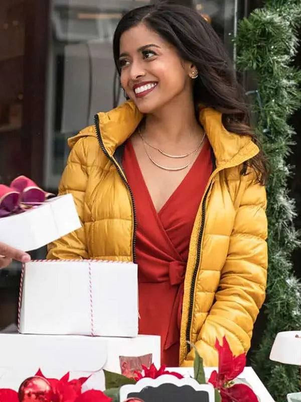 Tiya Sircar Christmas on Wheels Jacket