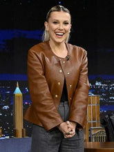 Millie Bobby Brown Leather Jacket