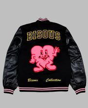 Too Much S01 Leo Reich Black Varsity Jacket
