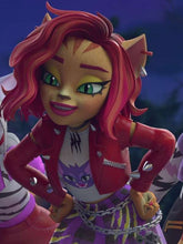 Toralei Stripe Monster High Red Leather Jacket