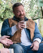 Tracker Drew Powell Brown Vest