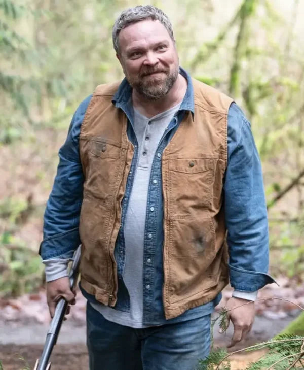 Tracker Drew Powell Brown Vest