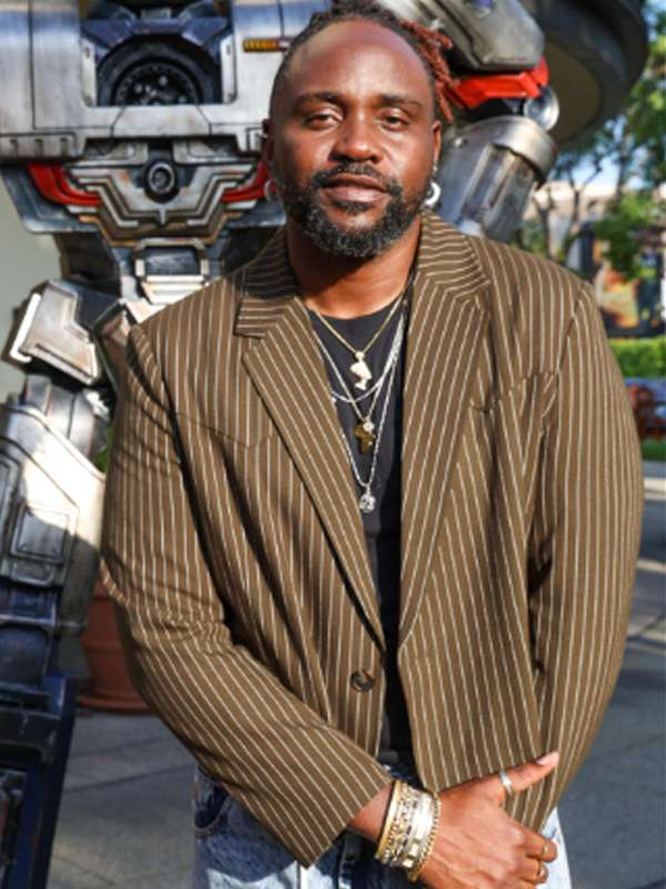 Brian Tyree Henry Transformers One 2024 Brown Blazer