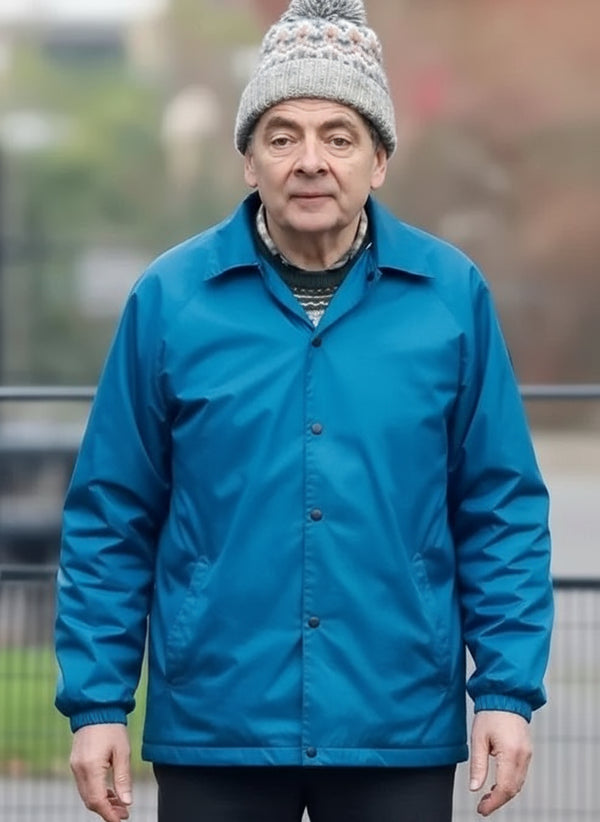 Trevor Bingley Man VS Baby Blue Jacket