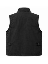 Shailene Woodley UNABOMBER 2026 black utility tactical vest front view