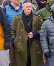 Gregory Bovino Green Trench Coat