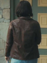 Rebecca Godfrey Under The Bridge Brown Leather Jacket