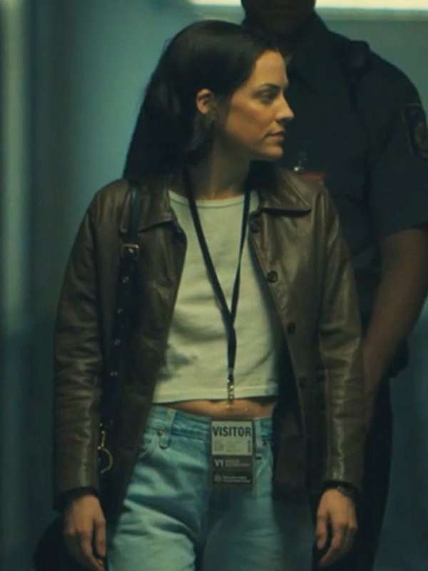 Rebecca Godfrey Under The Bridge Brown Leather Jacket