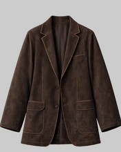 Voicemails for Isabelle 2026 Zoey Deutch (Jill) Suede Coat