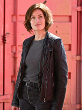 Lucienne Hassell Van der Valk Black Leather Jacket