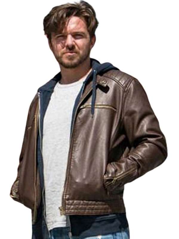 Brad de Vries Van der Valk Brown Jacket