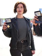 Lucienne Hassell Van der Valk Black Leather Jacket