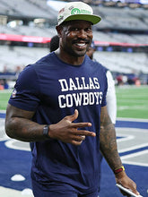 Re-Creation 2026 Von Miller Dallas Cowboys logo navy T-shirt