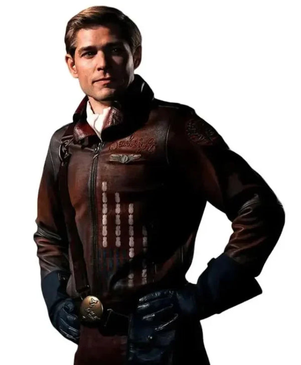 Vought Rising Bombsight Distressed Jacket