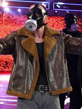 Dean Ambrose Brown Shearling Jacket