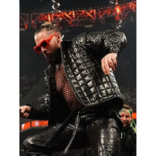 Seth Rollins Black Quilted Jacket