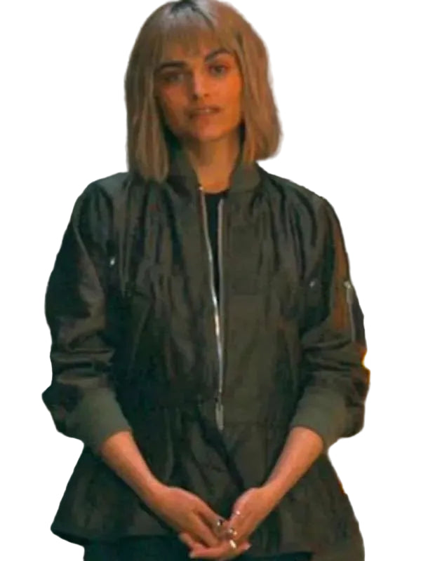 Ingrid Derian Watson Green Jacket