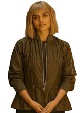 Ingrid Derian Watson Green Jacket