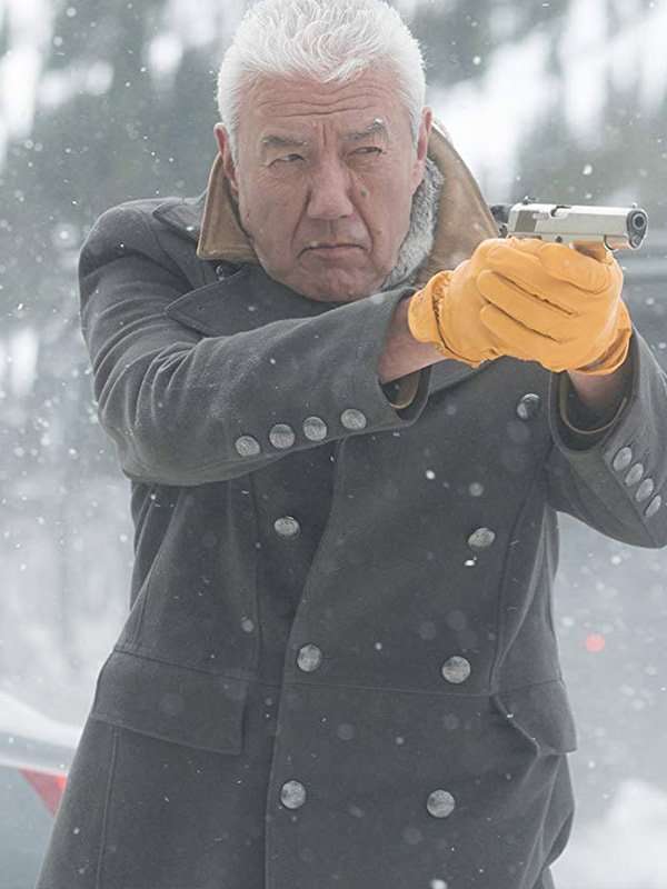 Cold Pursuit Tom Jackson Wool Coat