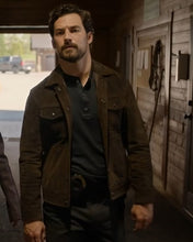 Wild Cards S02 Giacomo Gianniotti Suede Jacket