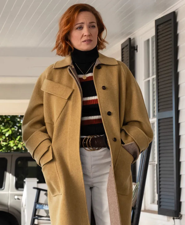 Will Trent S03 Angie Polaski Brown Coat