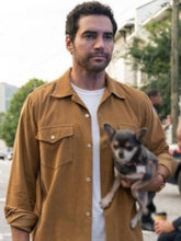Will Trent Ramon Rodriguez Beige Shirt