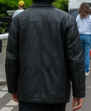 Will Sharpe Too Much S01 Black Genuine Leather Jacket