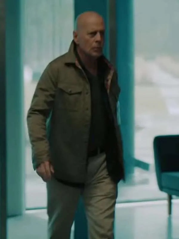 Bruce Willis Wire Room Cotton Jacket