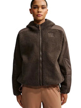 NikeSKIMS-inspired oversized jacket with open-hem cuffs