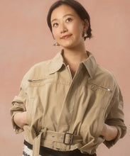 XO Kitty S03 Cathcart Beige Jacket