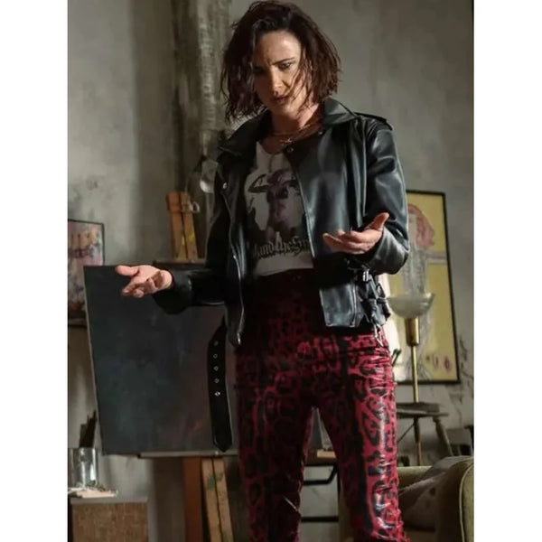Yellowjackets S03 Natalie Black Leather Jacket