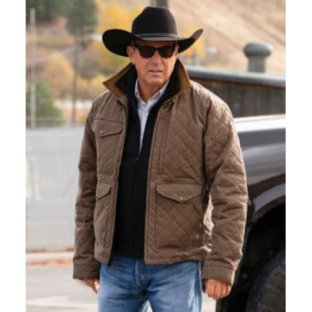 Yellowstone John Dutton Quilted Jacket