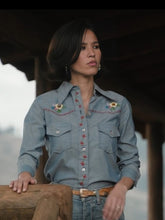 Yellowstone S05 Monica Dutton Floral Shirt