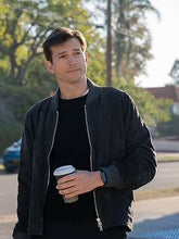 Ashton Kutcher Your Place or Mine Bomber Jacket