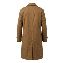 Adam Scott inspired Hokum cotton coat with shirt collar