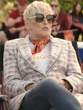 Back in Action 2025 Glenn Close Tweed Blazer