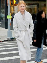 Nicole Kidman Babygirl 2024 White Coat