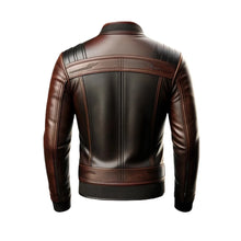 Sophisticated Brown Leather Jacket