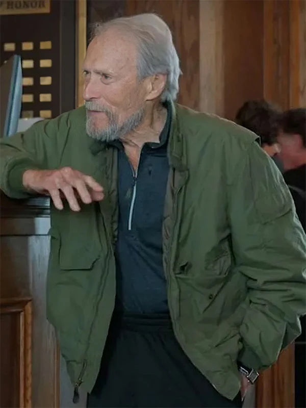 Clint Eastwood Juror #2 Green Jacket