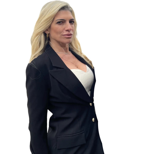 Cher Cosenza Mafia Wars Black Coat