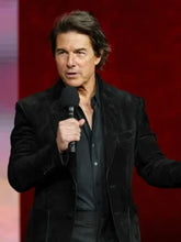 CinemaCon Tom Cruise Suede Leather Blazer