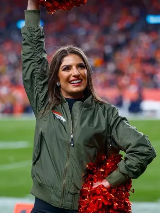 Broncos Cheerleaders Bomber Jacket