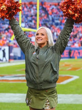 Broncos Cheerleaders Bomber Jacket