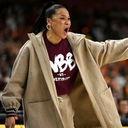 Dawn Staley Beige Long Coat