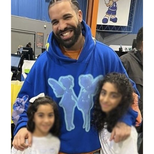 Drake FATD Blue Hoodie For All The Dogs Big As The What Tour Merch