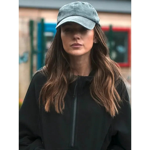 Fool Me Once Michelle Keegan Half Zip Hoodie