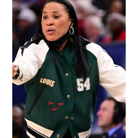 Dawn Staley Green Varsity Jacket