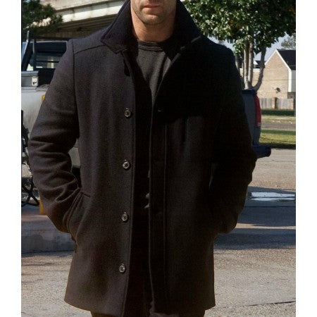 Jason Statham Mechanic Resurrection Black Long Coat